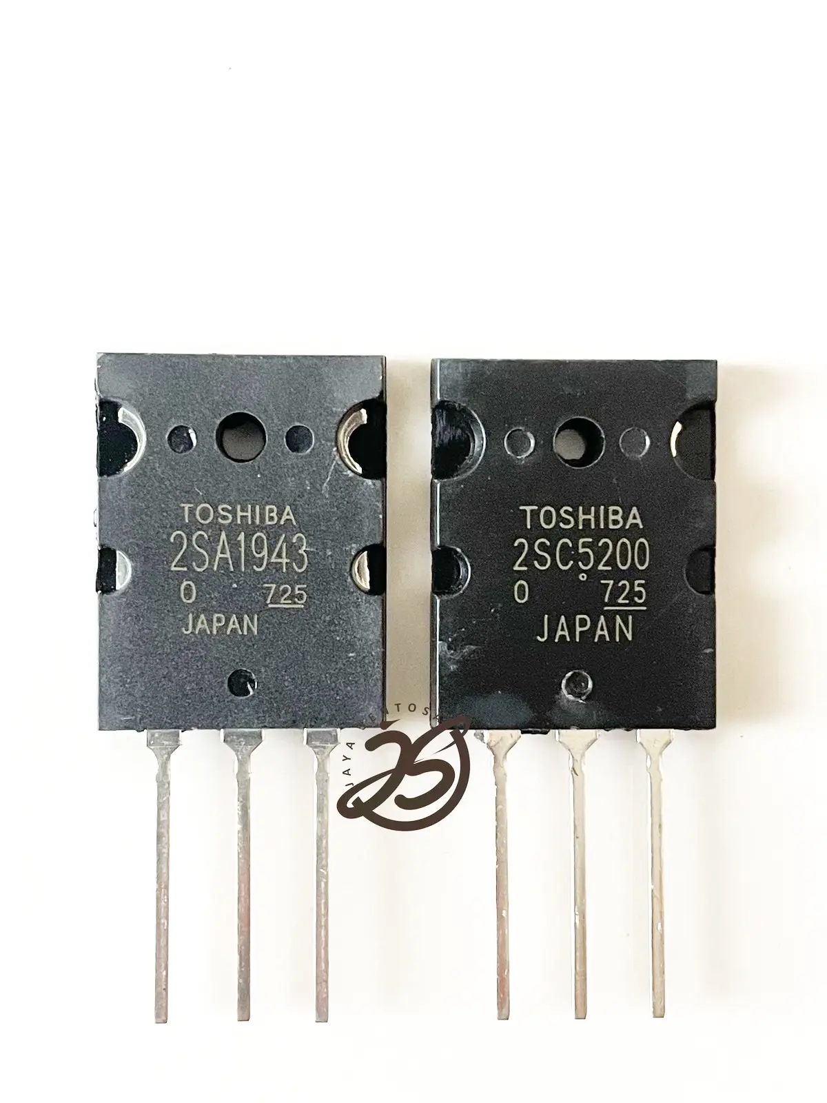 A1943 C5200 (10 SET) MURAH LOT 725 TOSHIBA KWALITAS BIASA 2SA1943 2SC5200 TRANSITOR TOSHIBA A 1943 C 5200