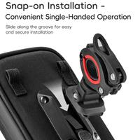 Gambar Rockbros B17-8 Tas Depan HP Sepeda Motor Handlebar Bicycle Bag Phone Holder Touch Screen 30110062 - Black dari Maxxiebike Kota Administrasi Jakarta Utara 3 Tokopedia