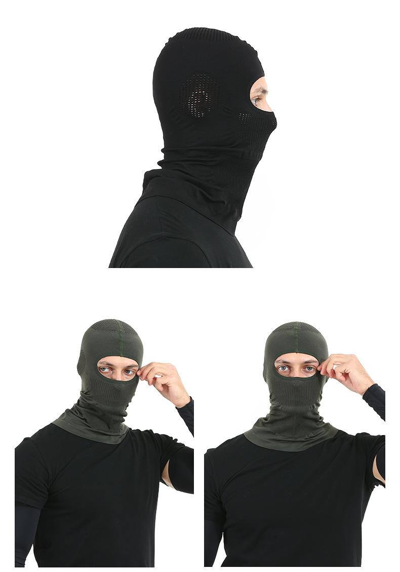 Product Introduction of Mặt Nạ Toàn Mặt Chiến Thuật, Độ Đàn Hồi Cao, Thoáng Khí, Mặt Nạ Balaclava, Thích Hợp Để Đạp Xe, Trượt Tuyết Thể Thao Ngoài Trời, Đi Xe Máy, Khăn Quàng Cổ, Mũ Bảo Hiểm, Mũ Bên Trong Che Mặt Sport 14