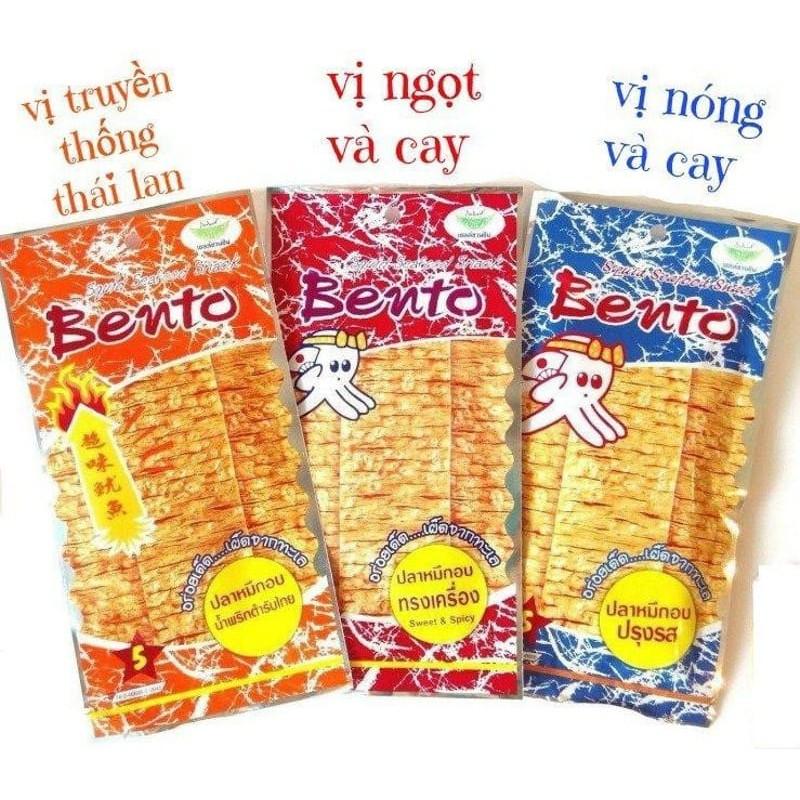  Snack mực tẩm gia vị Bento 5g & 4g - 13 gói dây 