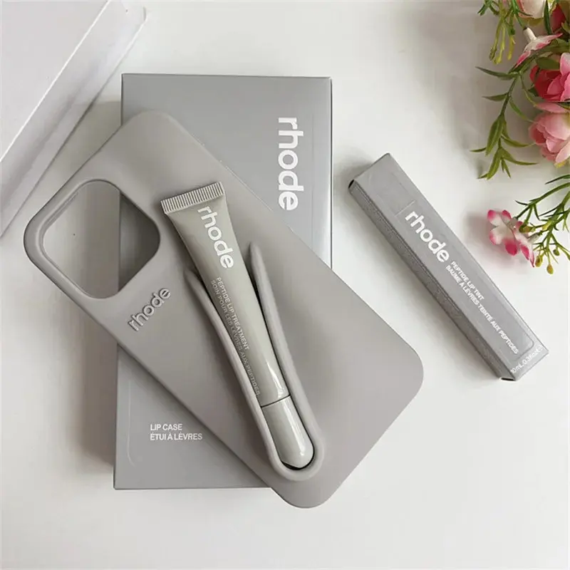Rhode With Lip Gloss Phone Case For IPhone 16 15 14 13 12 11 Pro