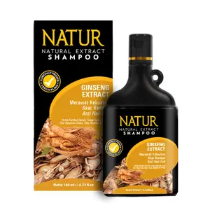 Natur Extract Shampo Ginseng  untuk menumbuhkan rambut