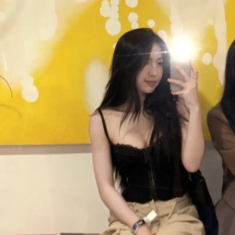 Áo hai dây corset ren có dây đan lưng co giãn (không mút ngực) Nữ Women đi picnic 4