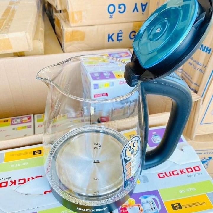 Ấm Siêu Tốc Thủy Tinh Cao Cấp 2.0 Lít CUCKDD Model GD-ST16 Có Đèn Led Tự Ngắt Khi Sôi 5
