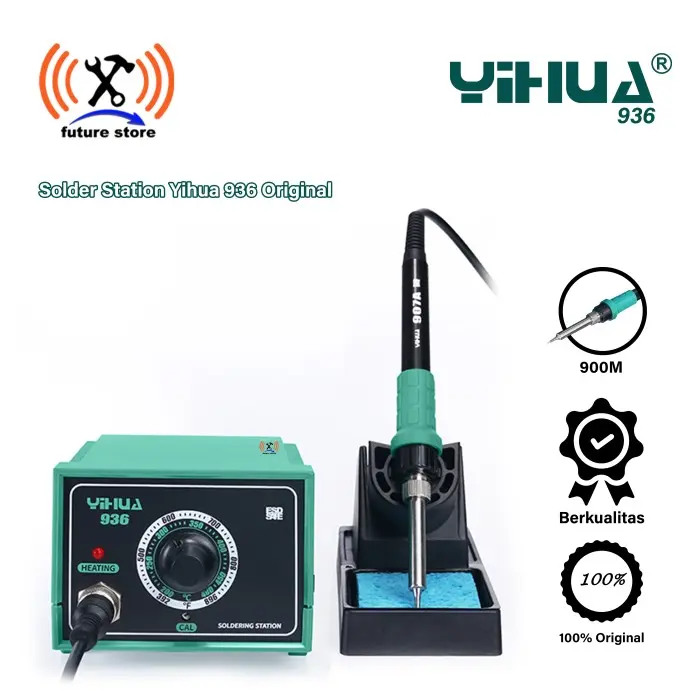 YIHUA 936 soldering station ORIGINAL Ac Logam Penyimpanan Solder 0
