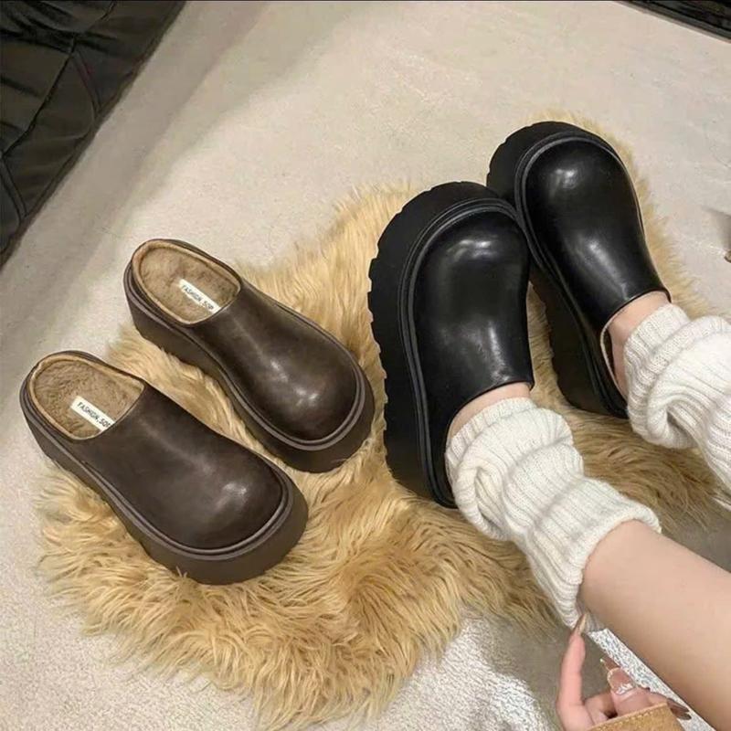 Sục nữ lót lông da trơn 7cm fullbox Tăng 1 size