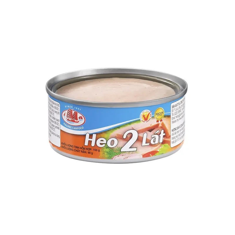Heo 2 Lát 150G - Đồ hộp Hạ Long  - NGON 247- Ăn vặt Food canned  food Chua 1