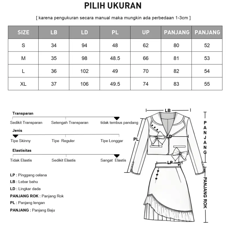 FADFAD [Ready Stock ]Kemeja leher bulat dua kali lipat dan pakaian bunga terang 3