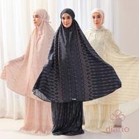 Gambar Diario - Mukena Dewasa Kaluna 2 in 1 - Navy Blue dari Diario Kab. Bandung 1 Tokopedia