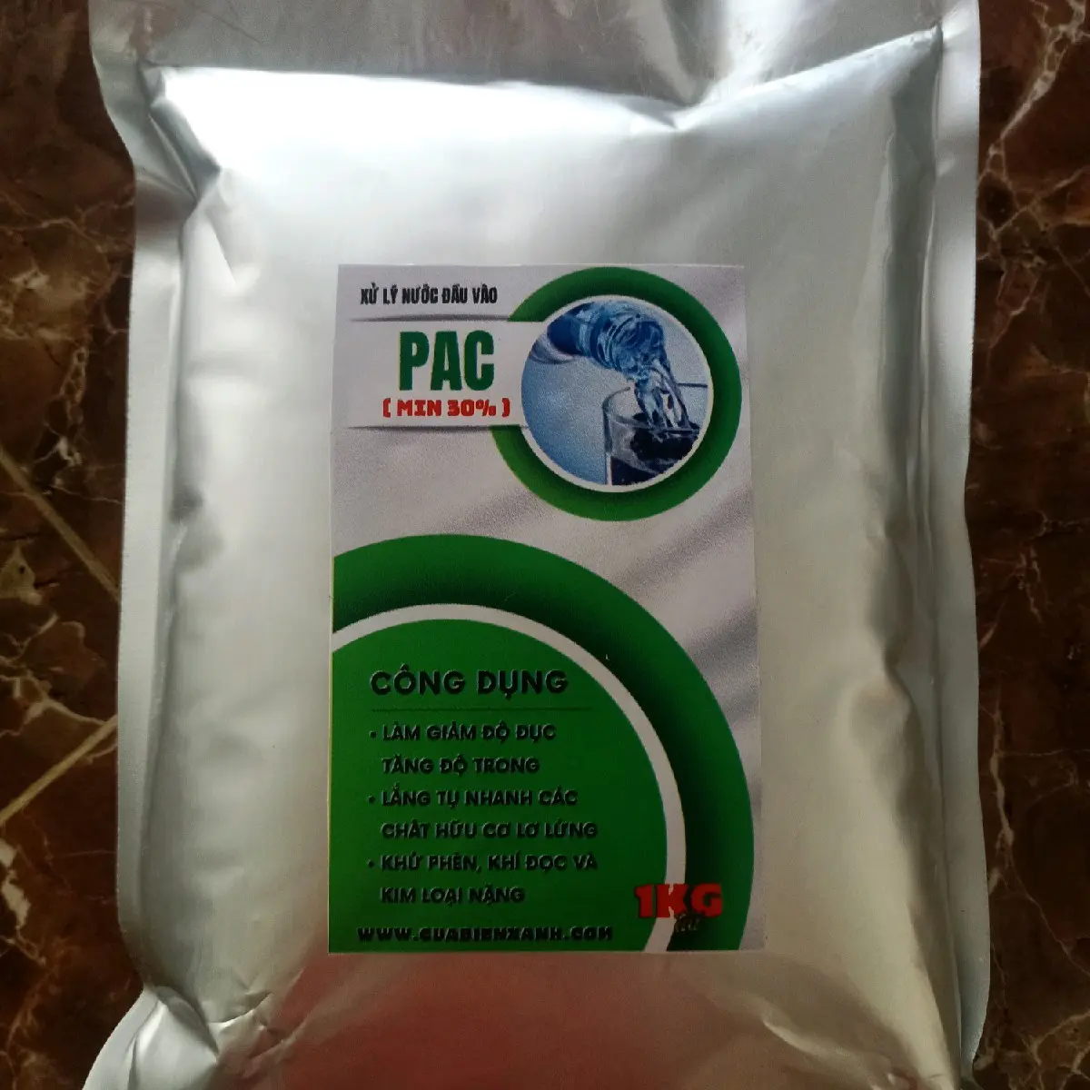 bột lắng nước nhanh - keo lắng pac giúp xử lý nước nhanh