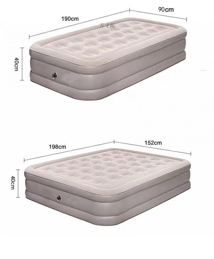 Product Introduction of Nệm hơi tự bơm hơi, nệm giường đôi, nệm trải sàn, nệm nghỉ trưa ngoài trời, nệm Cắm Trại ngoài trời, có thể gập lại và Cầm Tay Thích hợp cho lều, nệm đôi, sử dụng trong nhà 9