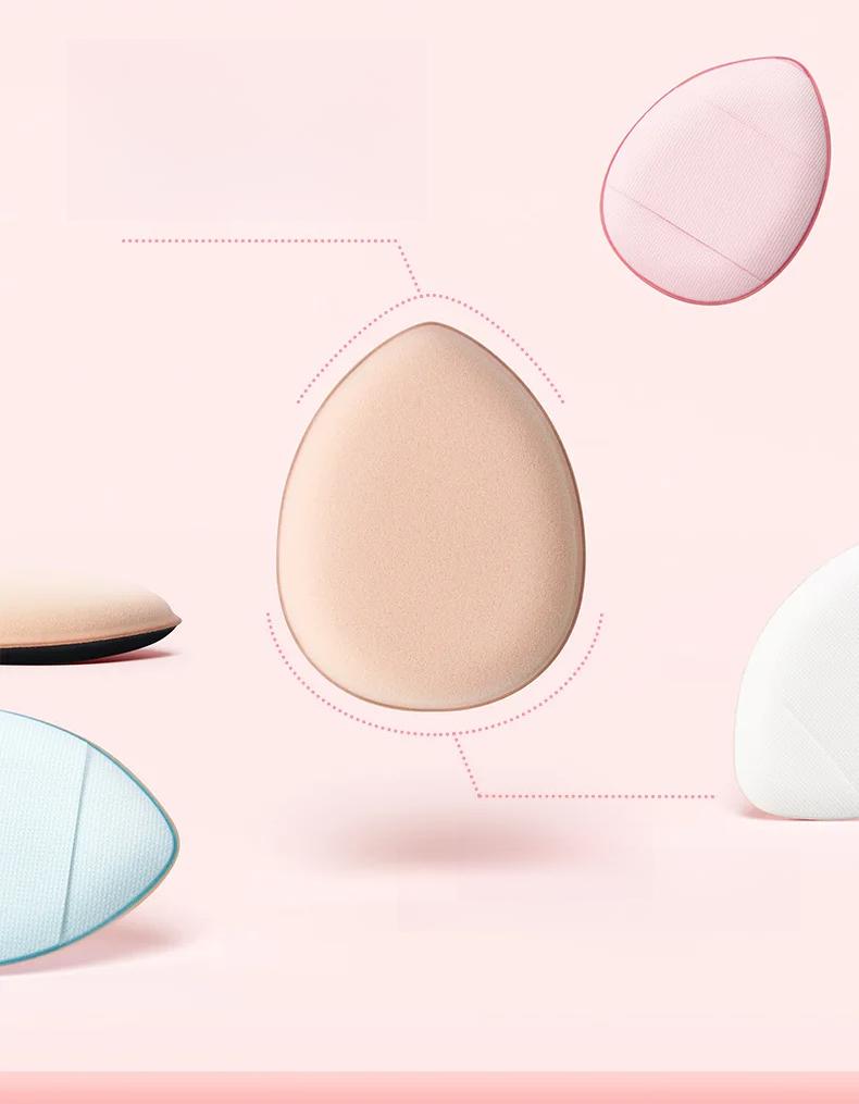 Product Introduction of mini Mini Fingertip Powder Puff Small steamed bun finger Air cushion Foundation liquid cake makeup for face small makeup egg 17