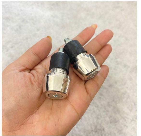 JALU STANG CHROME MINI SET 2BIJI MODEL VARIO BEAT SCOOPY HARGA SEPASANG KANAN KIRI VARIASI UJUNG GRIP BANDUL JALU CROM UNIVERSAL MIO XEON FINO KLX CRF TIGER RXKING SUPRA REVO MXKING BYSON SHOGUN THUNDER FU NINJA ADV JALU STANG CROME SET Motor Motorcycle