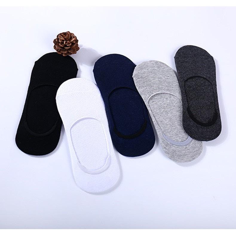 TẤT TRƠN DỆT KIM  NHIỀU MÀU, CHẤT DÀY, MỀM ĐI ÊM, THOÁNG CHÂN Menswear Xanh Rêu 5