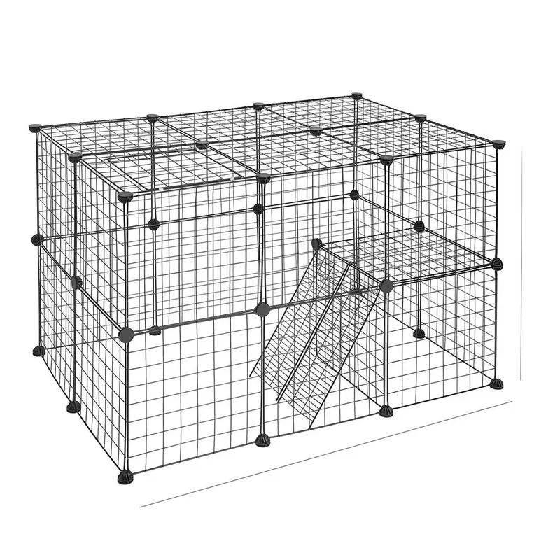 Pet Cage, Multi-layer Pet Fence, Pet Cage for Indoor Use, Pet Training Cage, Pet Supplies for Small Medium Dogs & Cats 0