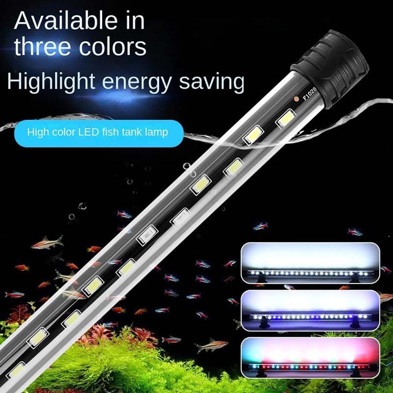 Product Introduction of Fish Tank Clip EU/US Plug Planted LED Lighting Color Lights Underwater Decor Aquatic Plant Plants Grow Lights Aquarium LED Light Aquarium Lamps Fish Tank Light 21