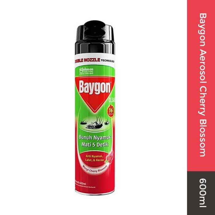 Gambar Baygon Aerosol Cherry Blossom 600 ML - Warna dari Super Grosir Mama Kota Administrasi Jakarta Selatan Tokopedia
