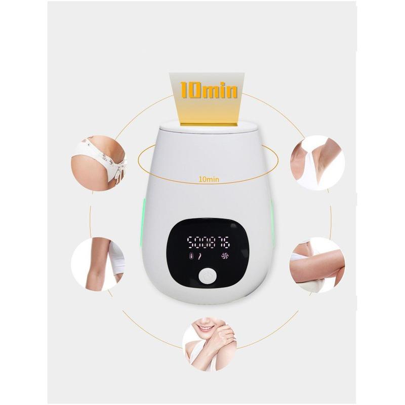 Thiết Bị Hỗ Trợ Triệt Lông Mini lzerCầm Tay Thiết bị triệt lông Tông Đơ Máy Cạo Râu 4