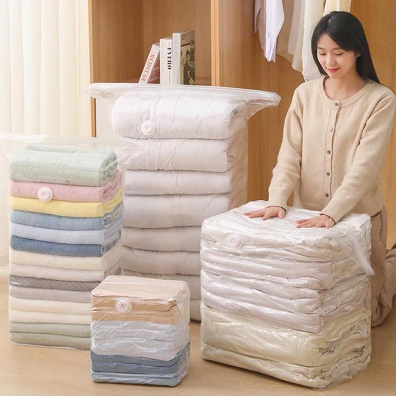 Túi Nén Chân Không, Dày, Ba Chiều, Không Chứa Chân Không, Túi Đựng Đồ, Túi Đặc Biệt Cho Quần Áo, Lưu Trữ Tại Nhà 1
