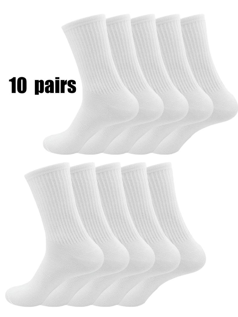 Product Introduction of Men's Cross Print Crew Socks, Casual Moisture Wicking Mid Tube Socks, Soft Comfy Breathable Socks for All Seasons Daily Wear 2