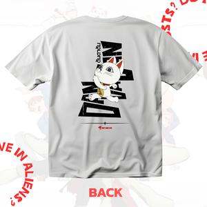 Bot and Life x DAN DA DAN T-shirt ลายยายเเก่เทอร์โบ  สี ขาว