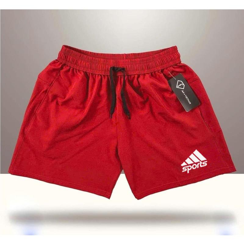 QUẦN ĐÙI THỂ THAO, CHẤT MÈ THÁI THOÁNG MÁT, CO GIÃN 4 CHIỀU. SIZE 45 - 100 kg. MẪU SPORTS KẺ 3 VẠCH 3