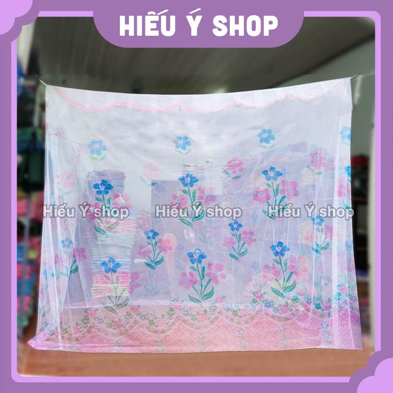 Mùng lỗ siêu nhỏ hàng cao cấp mịn mượt không nổ sợi, cao đến 2m1 thông thoáng Mùng mền Hiếu Ý