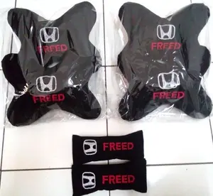 carset headrest sandaran kepala aksesoris variasi bantal mobil Honda Freed