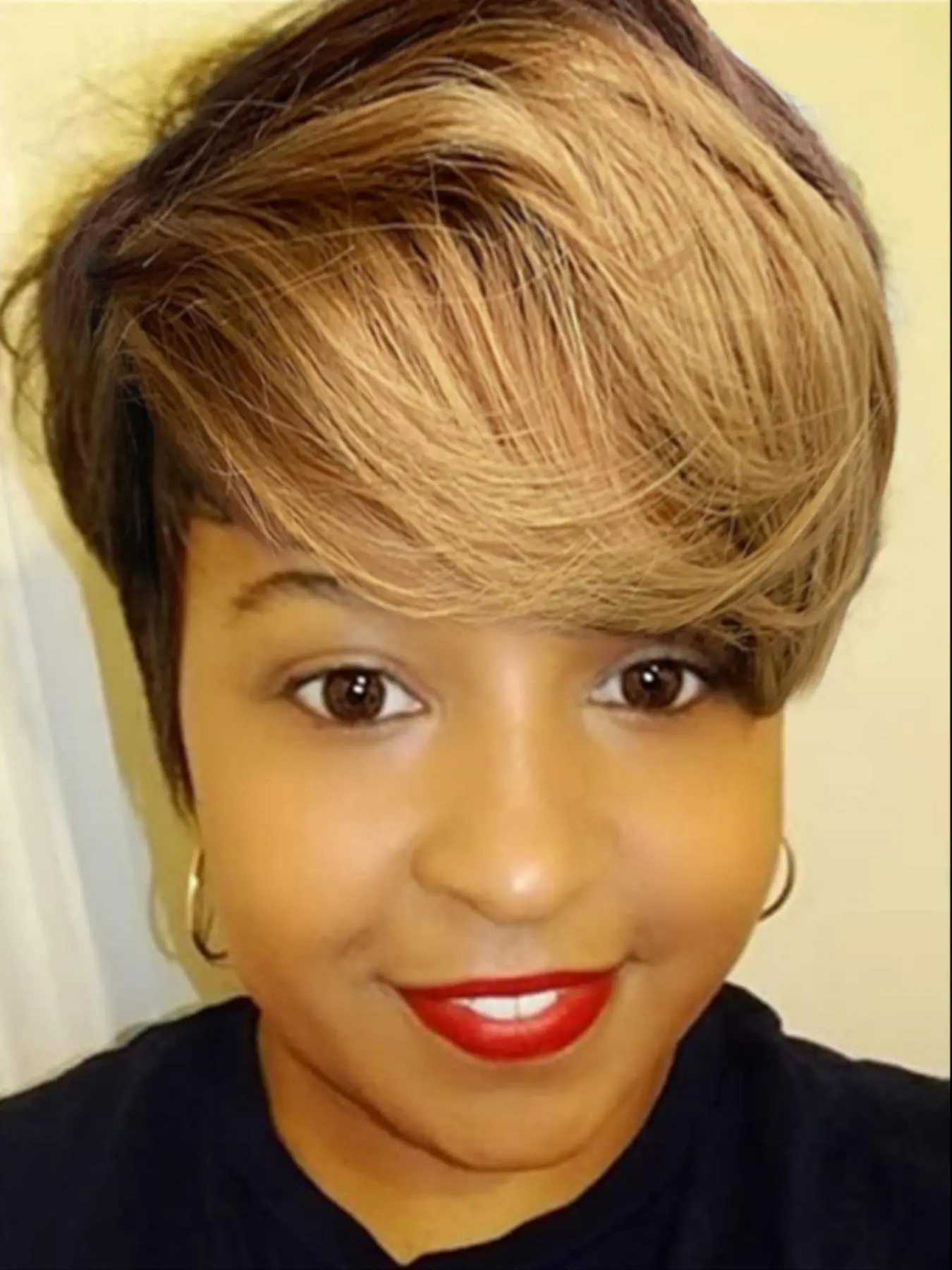 8 Inch Short Pixie Cut Straight Wigs For Women, Gorgeous Fluffy Wigs With Bangs, Synthetic Full Machine Wigs For Party, Daily Use