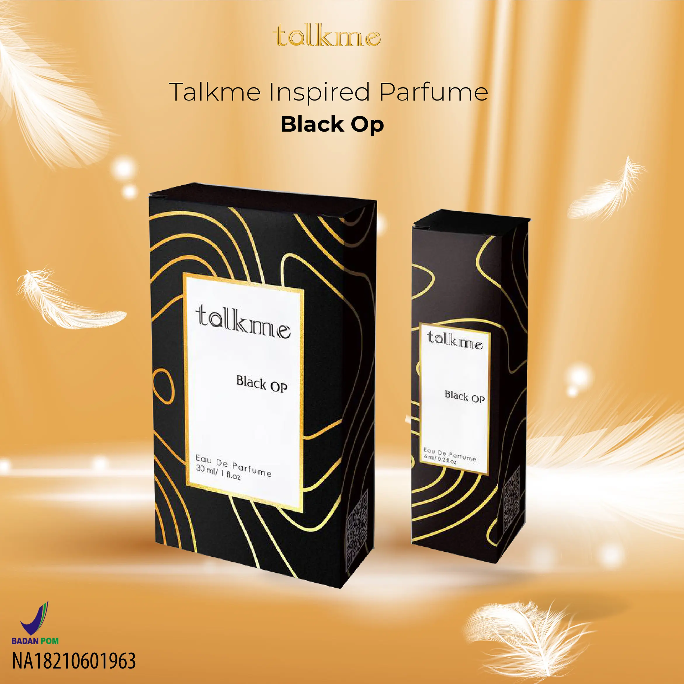 Parfum Talkme Black Op Uniseks