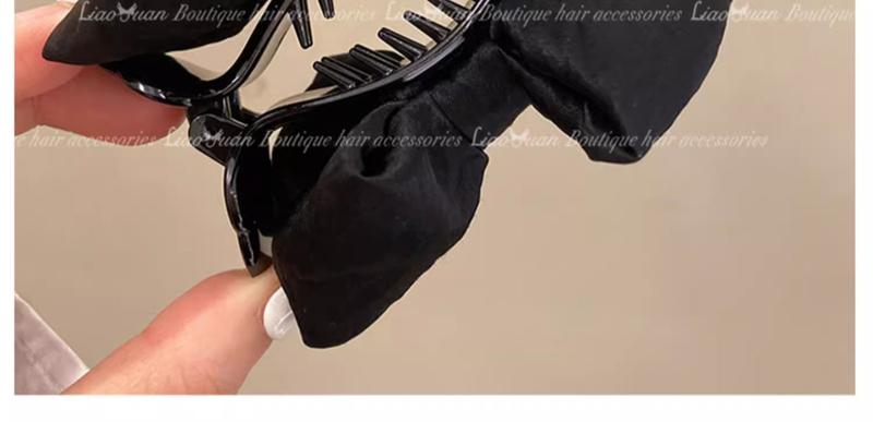 Product Introduction of French High-quality Ball Head Grip 2024 New Bow Hairpin Female Shark Head Clip Jewelry 25