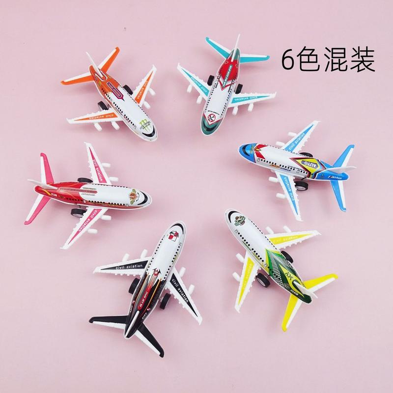 1PCS Kim loại máy bay chiến đấu hợp kim mô hình máy bay trẻ em mô phỏng đồ chơi 2