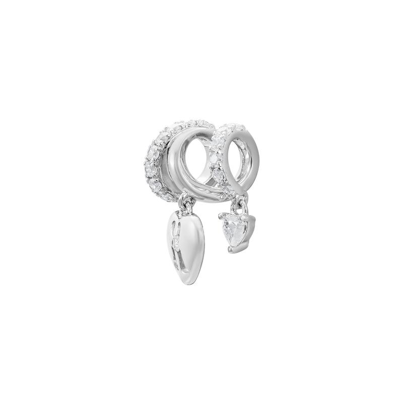 Hạt Charm Bạc đính đá STYLE By PNJ XMXMW000041 1