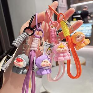 Rantai Kunci Tali Telefon Cub Lautan Resin, Reka Bentuk Kreatif, dengan Tema Starfish Comel, Termasuk Kotak Buta, Sesuai untuk Beg Pasangan, Loket gelang  getah  rambut  emas  titanium Keychains Bell Gelap