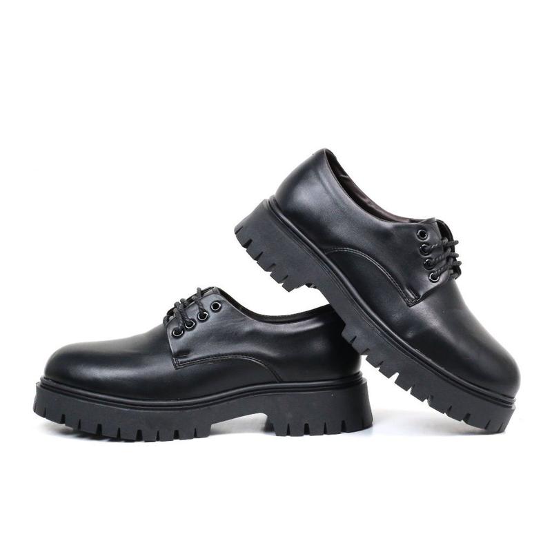 (Bản nâng cấp) Giày Đốc nam derby đế cao 5cm khâu viền chắc chắn chất da mềm cao cấp Cao Su