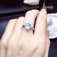 Gambar Cincin Terbuka Topaz Biru Langit 2 Karat Yang Sangat Mengkilap Dengan Inlay Mewah Ringan - Cincin, Dapat disesuaikan dari Agoni.ID Kab. Gresik 2 Tokopedia