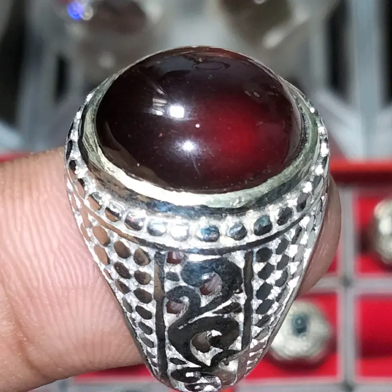 garnet ring alpaka 2