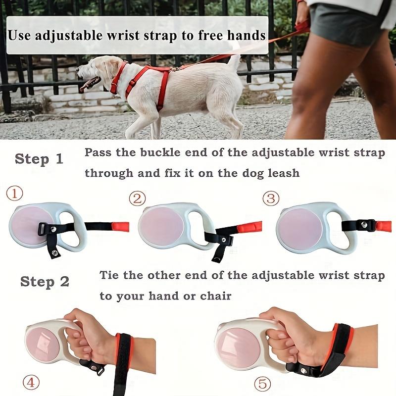 L&G  Pet Anti-Fall Wrist Strap: Automatic Retractable Dog Leash with Non-Slip and Adjustable Design - Ideal for Hassle-Free Pet Outings 4