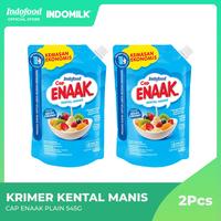 Gambar 2 PCS - Krimer Kental Manis Cap Enaak Plain 545Gr dari Rumah Indofood Kota Administrasi Jakarta Timur 1 Tokopedia