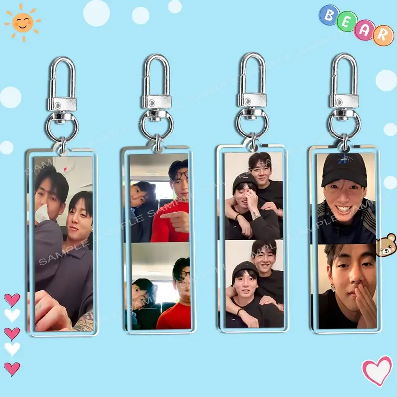 Kpopテアクックキーチェーン テヒョン＆ジョンクック スウィート