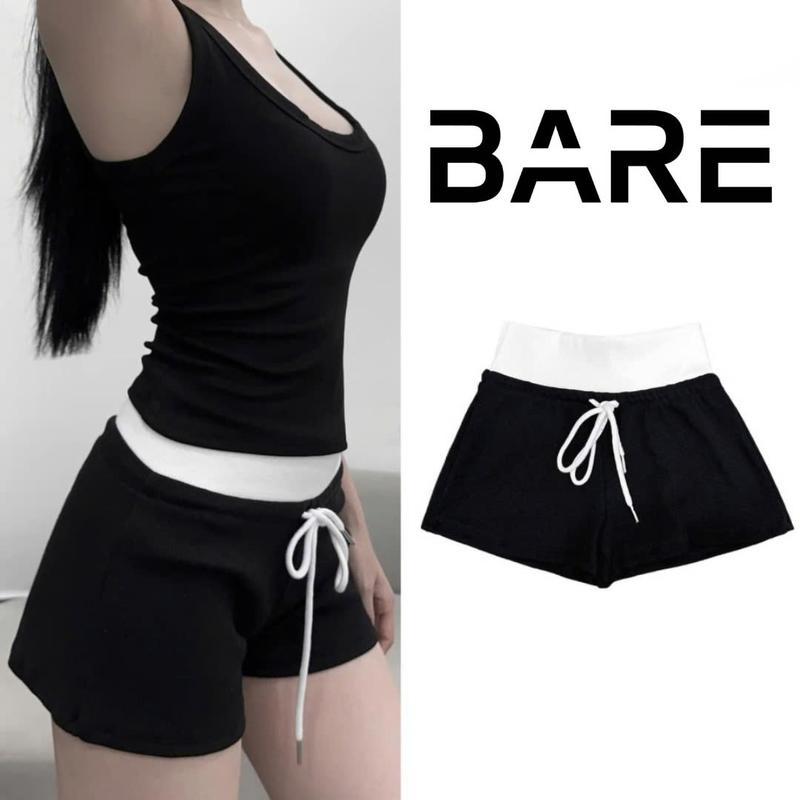 Product Introduction of Quần Đùi Nữ Ôm Gọn Tôn Dáng Vải Thun Gân Co Giãn Basic Phối Viền Màu Nổi Bật- Q0967 8