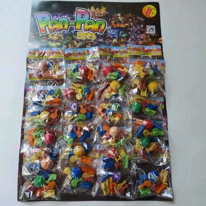 Bola bekel+ biji plastik layar isi 24 set bola bekek kecil,24 set bola bekel+biji pllastik layar bola bekel kecil mainan anak,