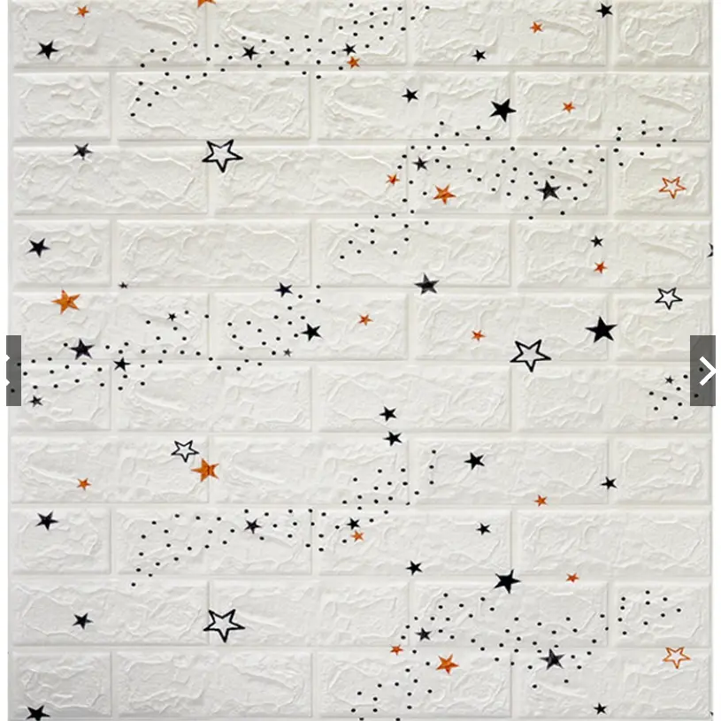 Xốp Dán Tường 3D Khổ 70x77CM Chống Ẩm có hình