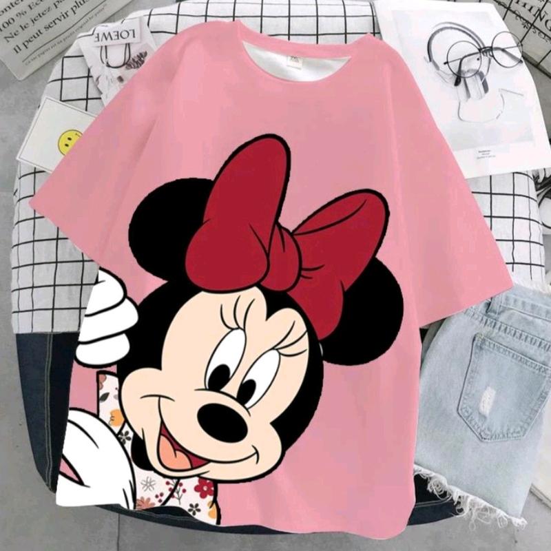 Kaos Mini dan Miki / Kaos Karakter Jumbo cesy cardigan 3
