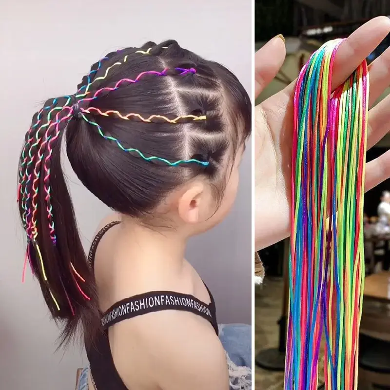 B010 Dây Buộc Tóc Nhiều Màu Sắc Cho Bé Gái 1