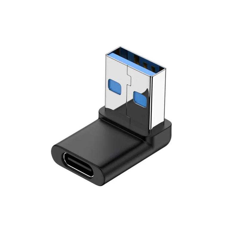 Product Introduction of 180 Degree Elbow USB C Adapter Type C USB C OTG to USB Converter U Shape USB-C 3.0 Connector for Computer Phone Tablet Adapter 17
