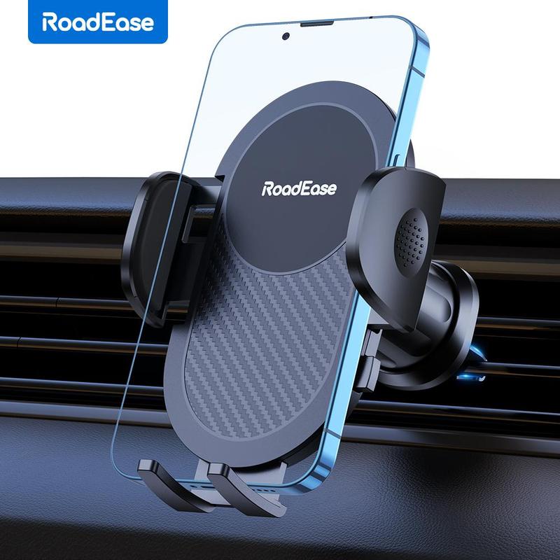 Product Introduction of RoadEase Car Vent Phone Holder, 1 Count Adjustable 360 Degree Rotatable Car Phone Holder Mount, Universal Car Interior Accessories for Most Phones 0