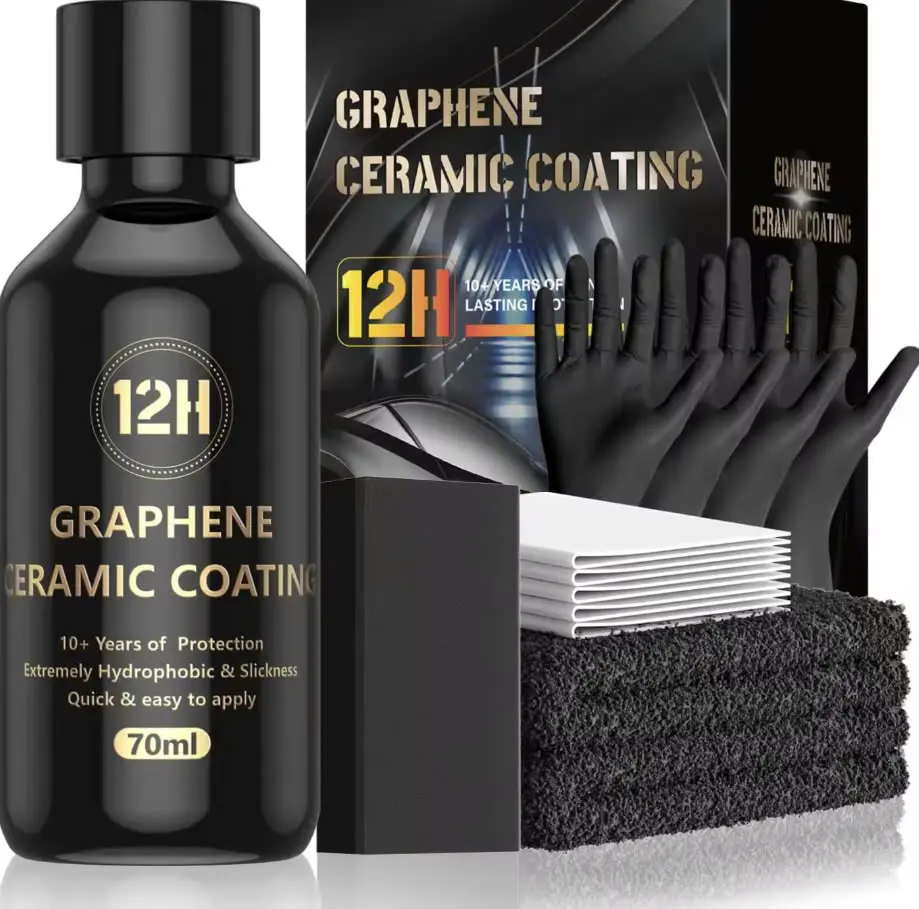 Phủ sứ ceramic 12h công nghệ cao của Đức, Đánh bóng xe ô tô khỏi trầy xước, bảo vệ lớp sơn rin