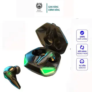 Tặng kèm găng tay chơi game Tai nghe Gaming Apro366 Tws Bluetooth 5.0 - Không dây có mic với độ trễ cực thấp 0
