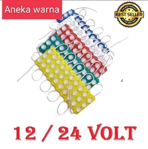 Led 3mata besar lampu kolong 3w 12/24V harga per 10pc Hijau Pink Putih Biru Car Kendaraan